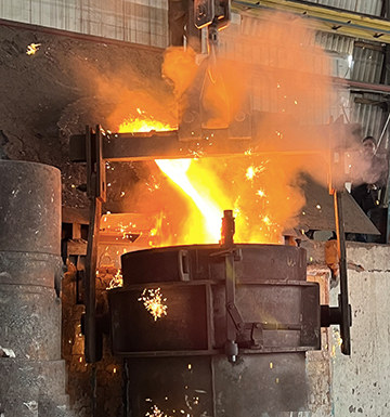 Metal and cast shop